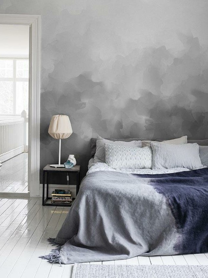 创意墙设计-作为灰色烟雾