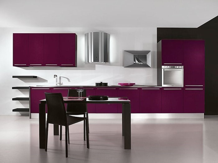 cocina-en-púrpura-set-a-magnífico-decisión