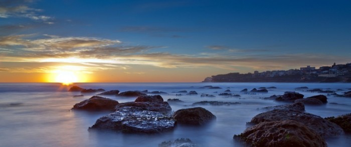 लैंडस्केप फोटोग्राफी के एक सुंदर प्रायद्वीप