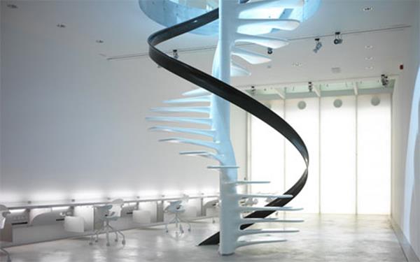 Πολυτελή Interior Design πάνα σκάλα-με-υπερ-μοντέρνο σχεδιασμό