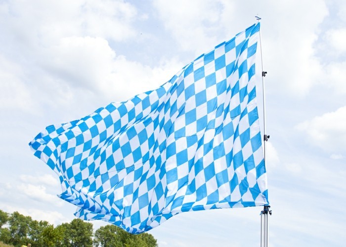 artículo-la-bávara Oktoberfest bandera
