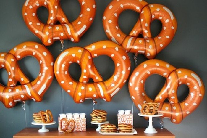 Oktoberfest Deco los globos del pretzel