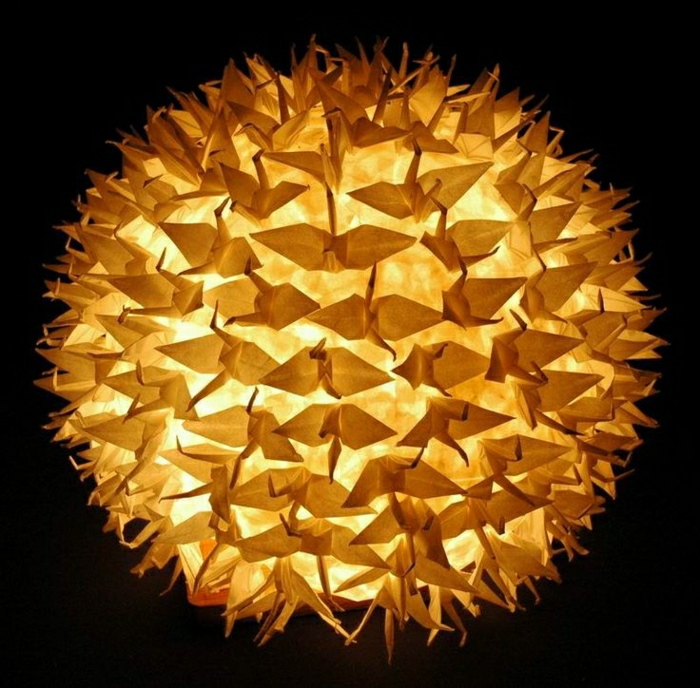 Origame-क्रेन प्रकाश ग्लोब