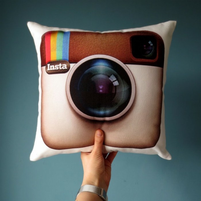 Alkuperäinen tyynyn the logo von Instagram