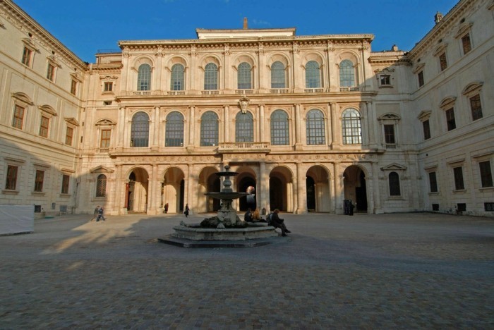 תכונות ארמון ברבריני-רומא-איטליה-יפה-ארכיטקטורת הבארוק