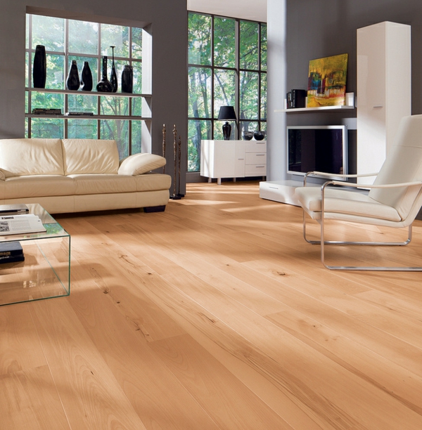 镶木榉木地板地板由-A-舒适，温馨的氛围，在到户