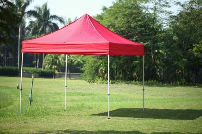 Pavillion-teltta helppo tehdä