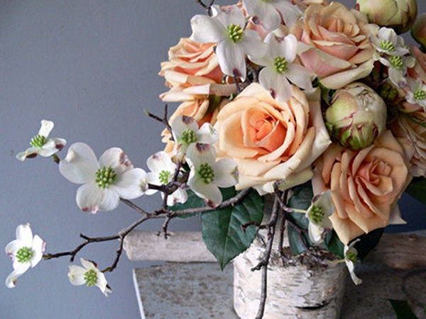 गुलाब के फूल-Cornus-Cornus क्रिसमस tischdekoration-ठाठ