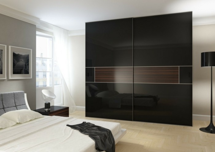 liukuovet-oma-build-with-tyylikäs-black-suunnittelu-in-moderni makuuhuoneen