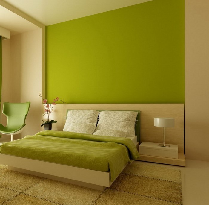 Hálószoba-szín lenyűgöző design