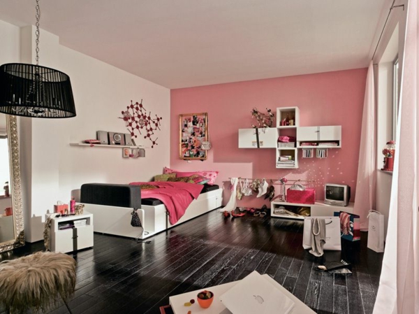 Спалня в розово Модерен дизайн