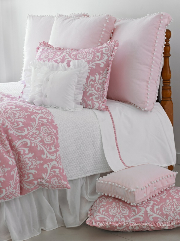 Спалня-в-розов цвят - розово Sheets
