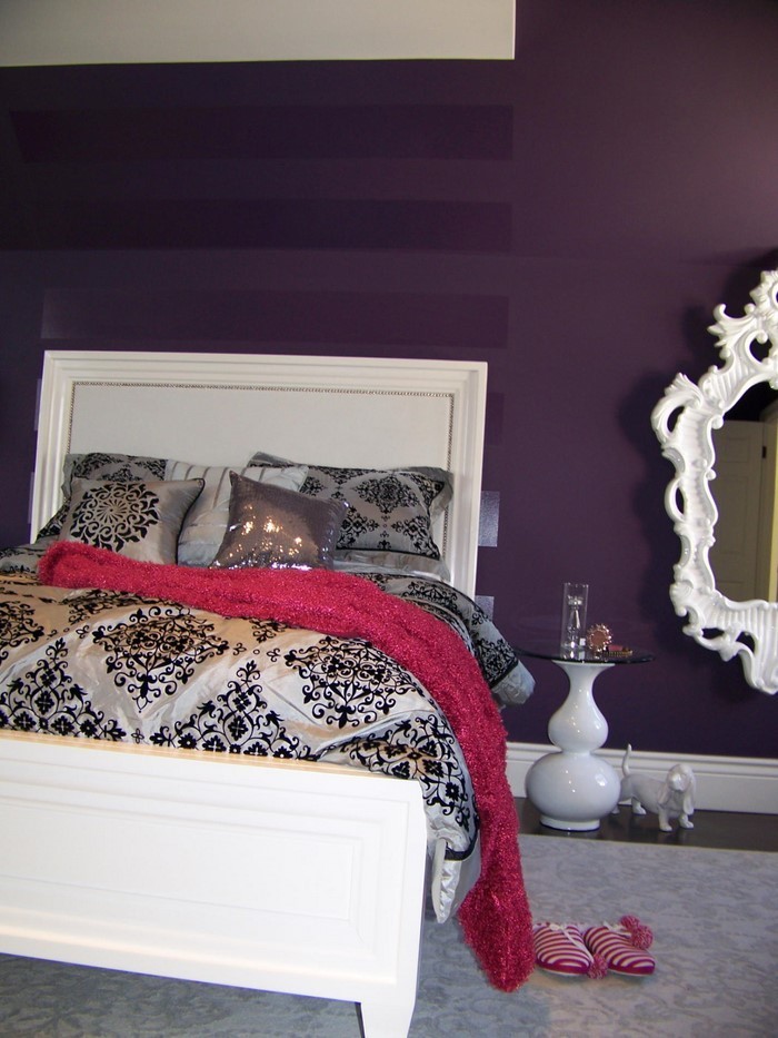 Makuuhuone-violetti-A-super-suunnittelu