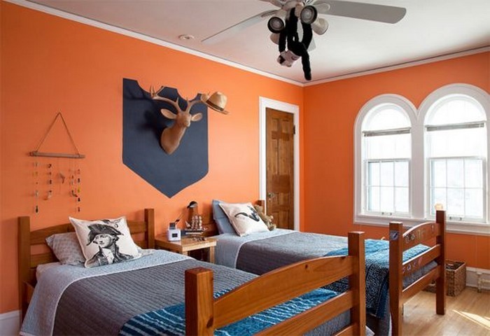 बेडरूम नारंगी-ए-सुपर आंतरिक