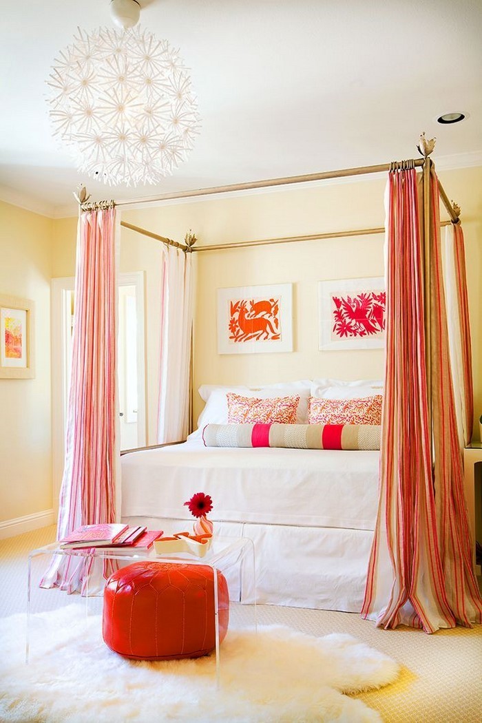 बेडरूम नारंगी-ए-रचनात्मक डिजाइन