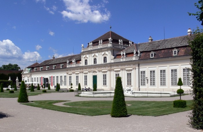القلعة بلفيدير فيينا-النمسا-الباروك وضع فريد العمارة