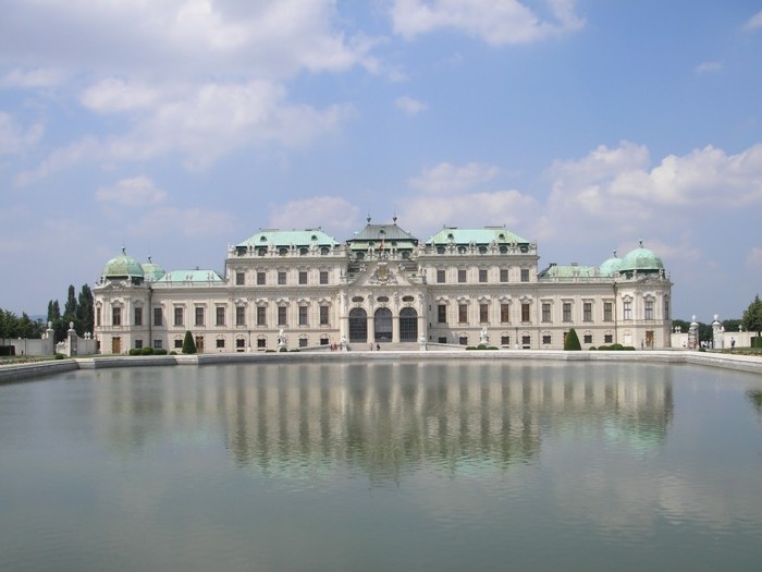 Castle Belvedere Wien-Itävalta-single-arkkitehtuuri-barokki