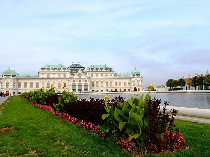 Castle Belvedere Wien-Itävalta-tilassa in-the-arkkitehtuuriin ja-art