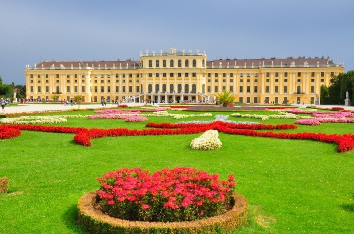 Castle Schönbrunnin-Wien-Itävalta-arkkitehtuuri-barokki