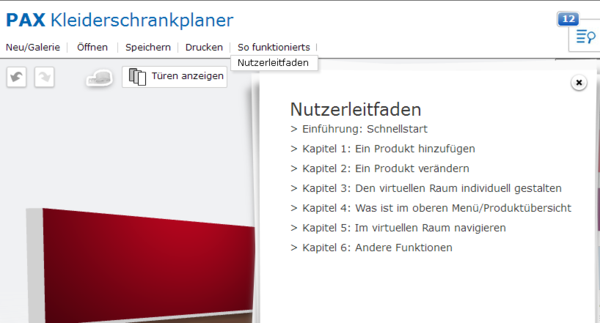 Gabinete Planificador guía del usuario Ikea