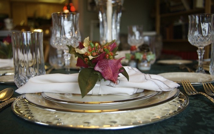 Srebrna vjenčanje stol ukras-a-biljka-nego-akcentom