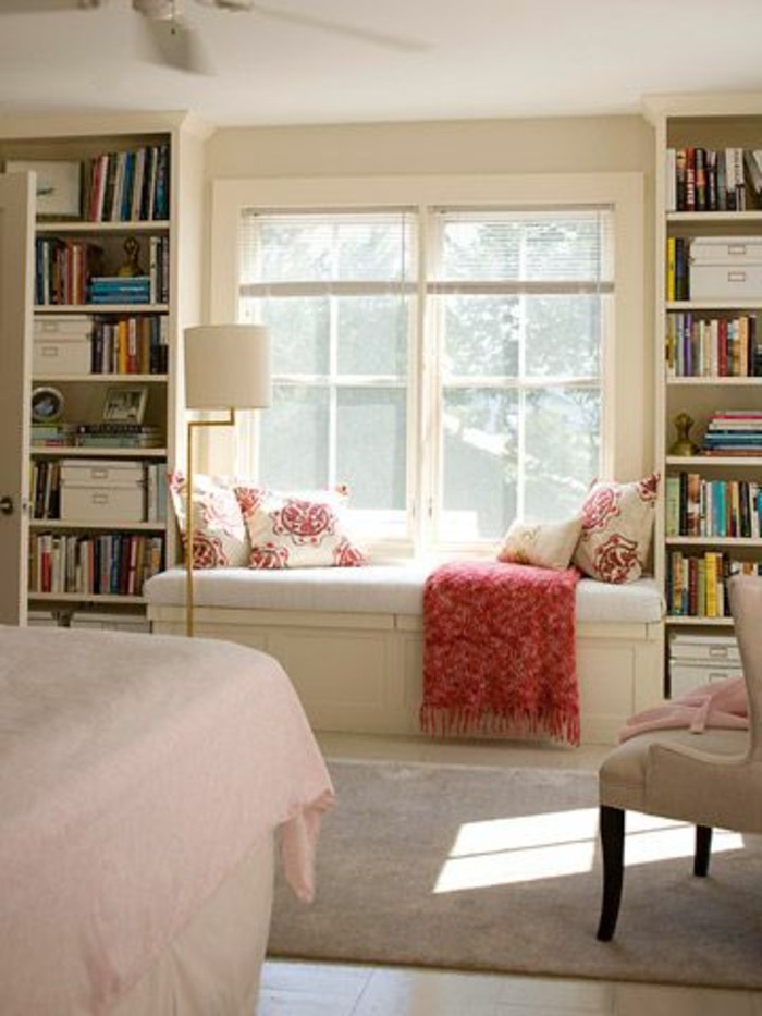 Ülő-nappali ablakpárkányon-otthonos