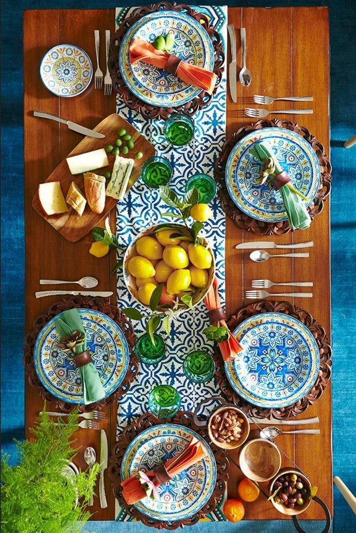mesa veraniega decoración-es-tan-preciosa