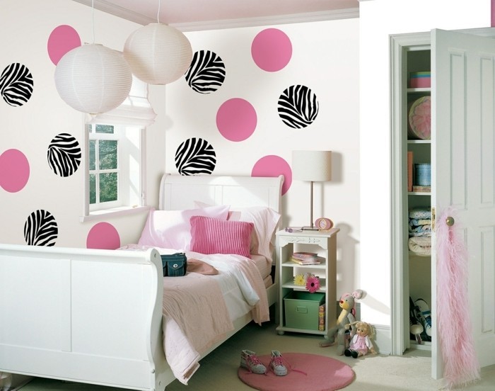 Tapéta Ifjúsági szoba-in-pink-fekete színű