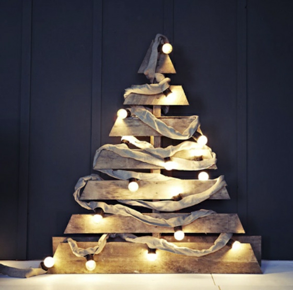 ثور-الكتان أضواء روين-وعيد الميلاد شجرة الأفكار الحديثة النمنمة-حجمها