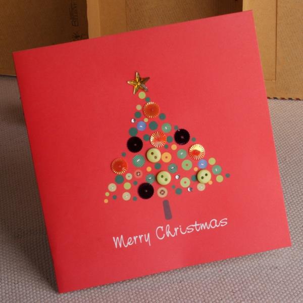 शानदार - क्रिसमस कार्ड के क्रिसमस पेड़ के लिए विचार-विचार