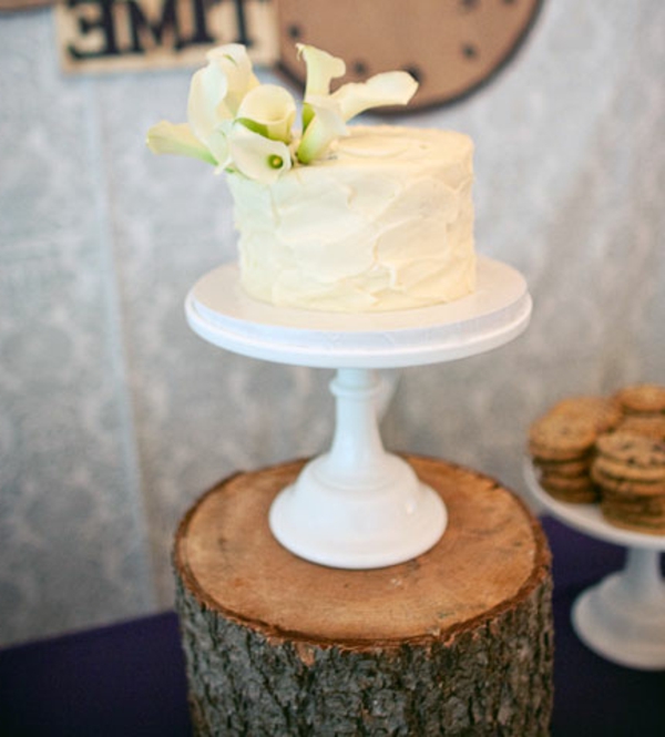 γιορτή του ξύλινου γάμου - μικρή γλυκιά πίτα