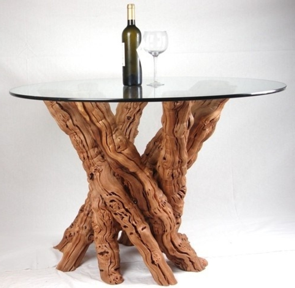 table Driftwood design Table basse idée par la maison