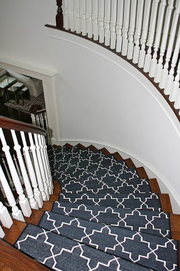 Lépcső szőnyeg tervezési ötletek
