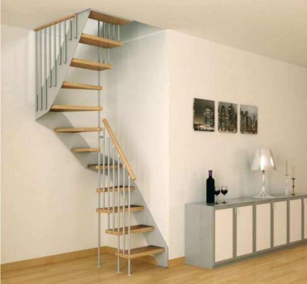 Escalier Ideens-petites chambres Wohnidee