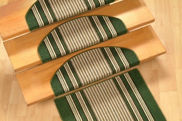 Lépcső szőnyegek-for-home-zöld