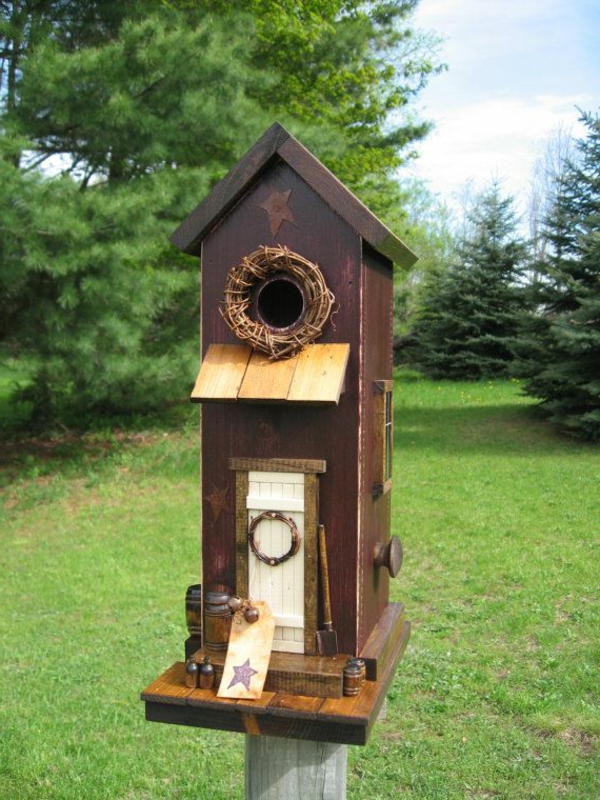 la alimentación de aves casas de madera y de cosas por hacer por yourself--