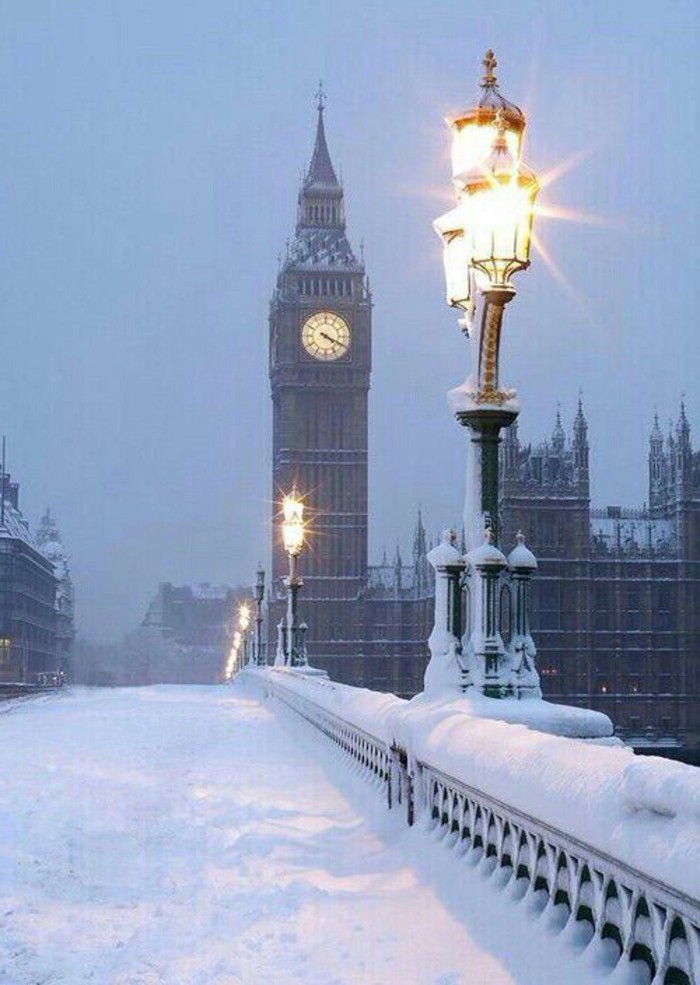 冬季屏从-伦敦，外形美观