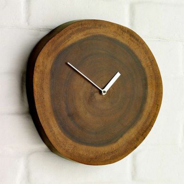 Ρολόι τοίχου-off Log-Ιδέα ρολόι