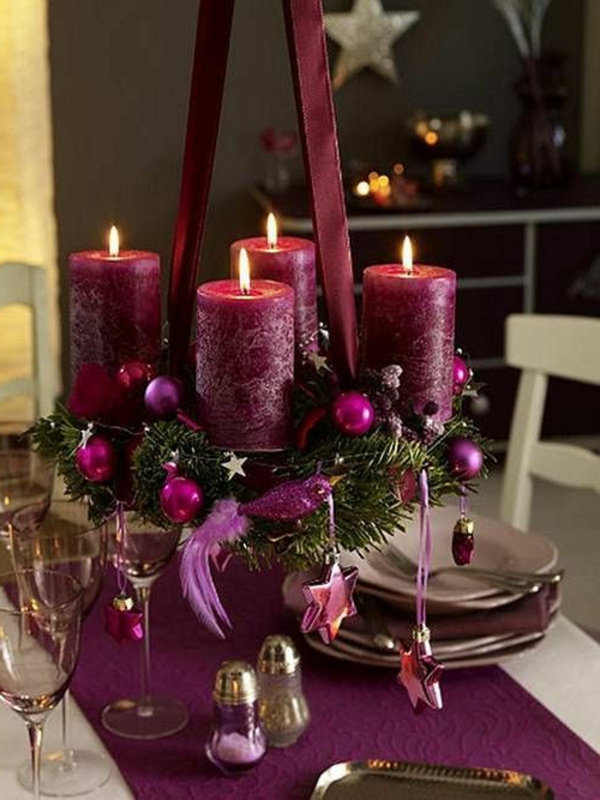 -Weihnachtsdeko-by-pöytä-kaunis tyylikäs - Ideat