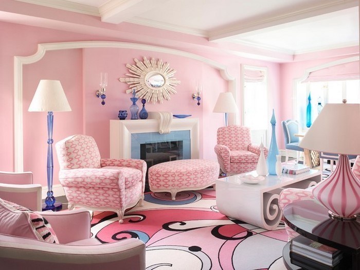 Ideas-con-pink-a-hermosa-decoración que viven