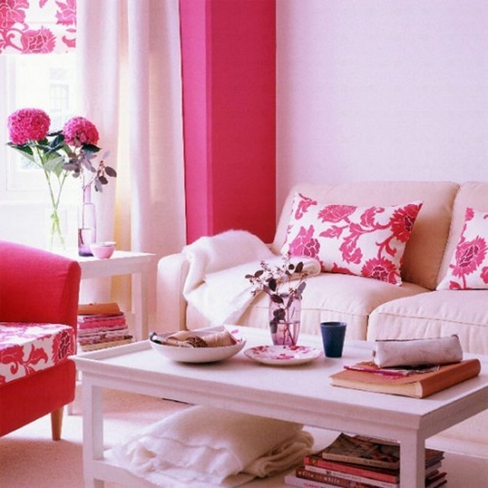 Ideas-con-pink-a-hermosa-estar del diseño