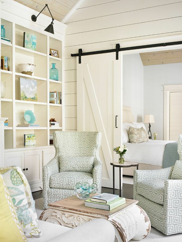 Χρώμα τοίχου - Χρώματα Eggshell - Ιδέα Interior Design Interior Living Room - με όμορφα χρώματα αυγών