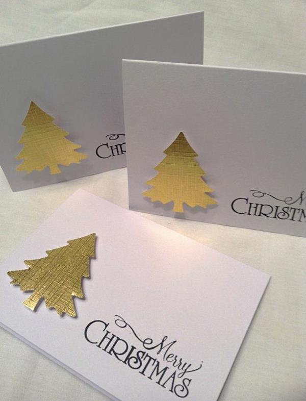 क्रिसमस कार्ड से डिजाइन के लिए अद्भुत विचार-पेपर