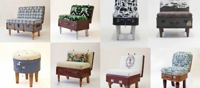 mistä vanhaan ja uuteen-make-vanha matkalaukku-in-nojatuolit-muunnos-DIY