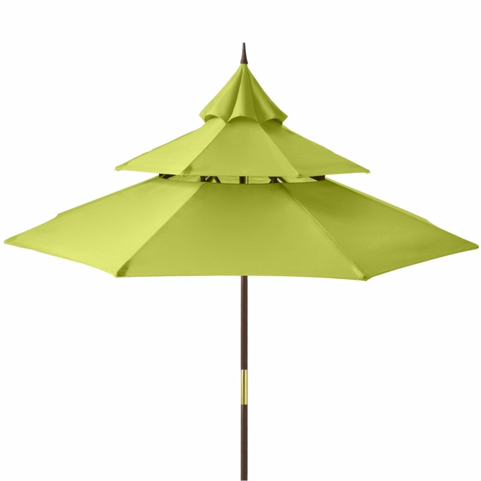 fantaisie-parapluies-modèle en trois étages
