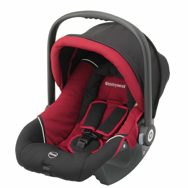 αυτοκίνητο κάθισμα-baby-αυτοκίνητο κάθισμα μωρού-παιδιά-car φλιτζάνια του καθίσματος του μωρού, κόκκινο και γκρι