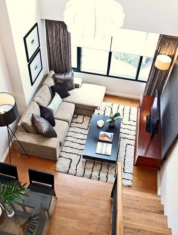 客厅设置 - 现代沙发
