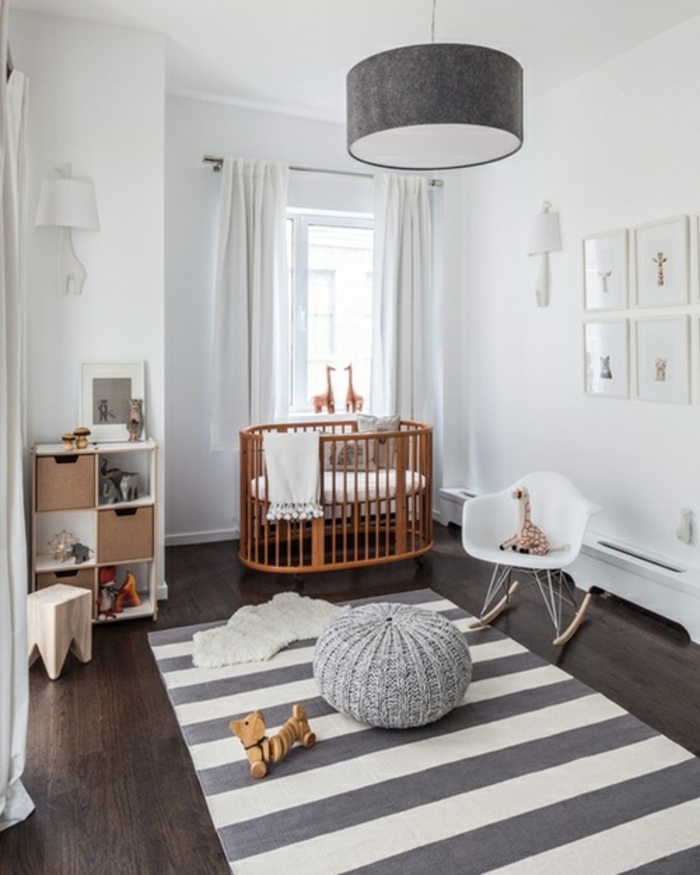 babyroom-suunnittelu-iso-harmaa-lamppu moderni matto