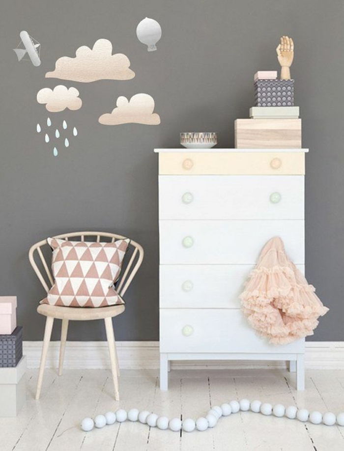 babyroom-suunnittelu-pilvi-maalauksia-on-the-wall