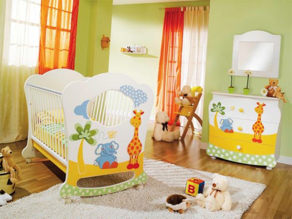 chambre -babyzimmer-meubles-bébé Idées déco chambre-bébé ----